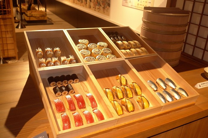 448 Sushi Vendor Cart